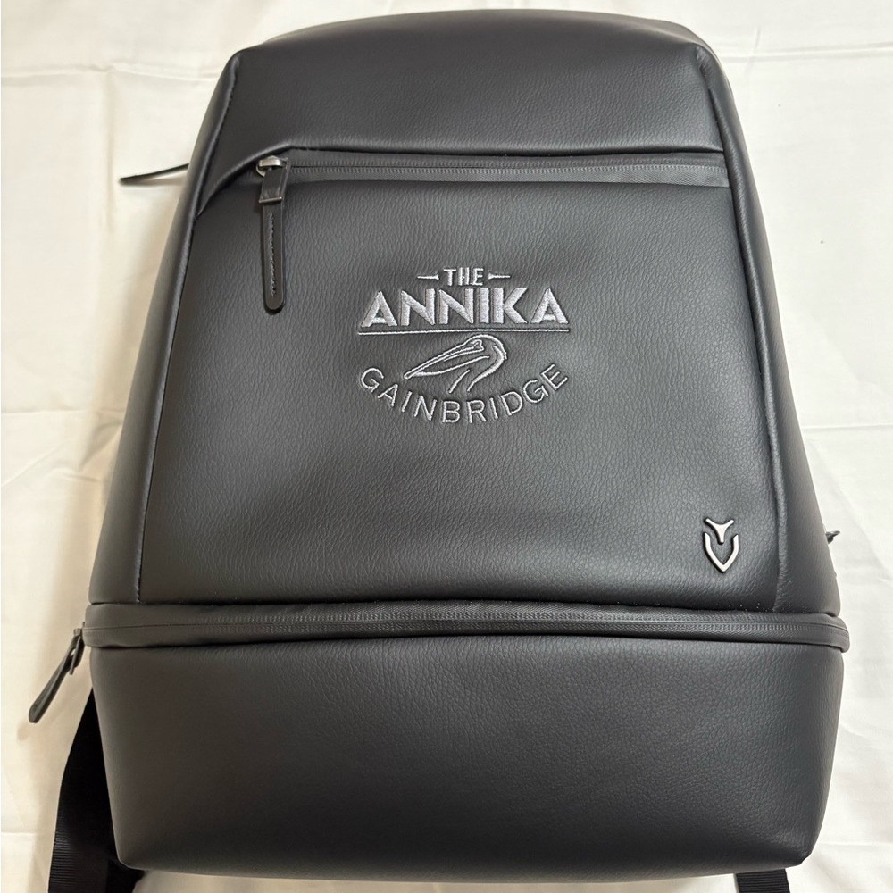 Vessel Signature Backpack The Annika Driven by Gainridge Golf LPGA Leather Bag